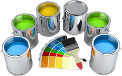 paint cans interior painting